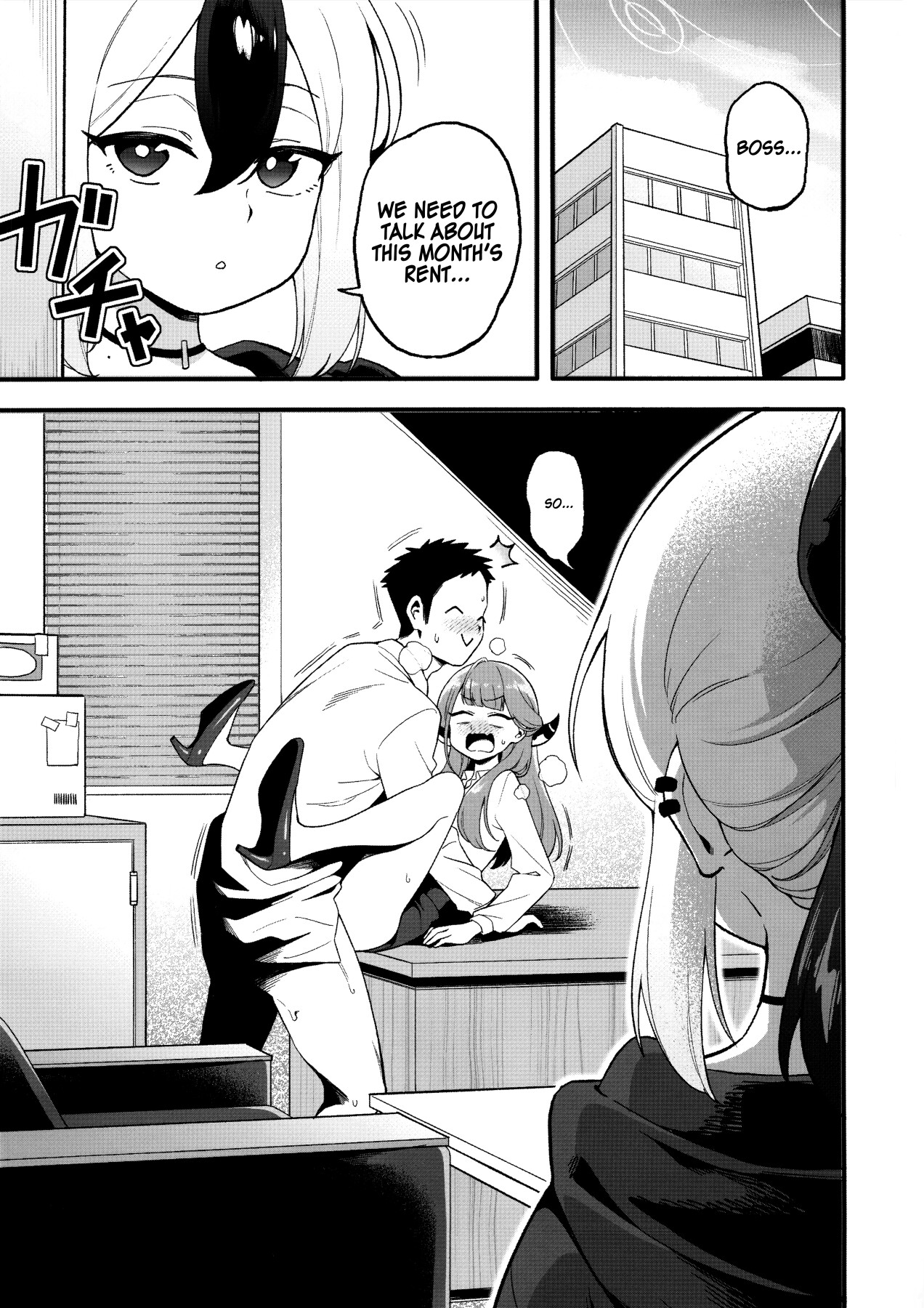 hentai manga Kayoko sells her body